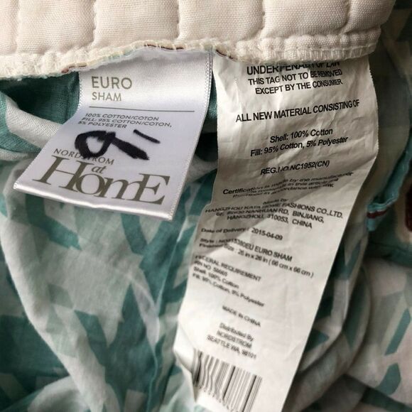 Nordstrom Modern Home Decor Bedding Pillow Shams - Picture 6 of 6